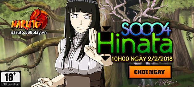 10h00 ngày 2/2 : Ra mắt máy chủ S0004 - HINATA