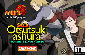 10h-15.10.2019: Khai mở máy chủ S03.Otsutsuki Ashura